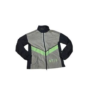 Nike Track & Field Running Light Jacket‎ Blue Women's Size Medium Activewear
